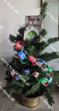 Green Christmas Countdown Set Embroidery Designs