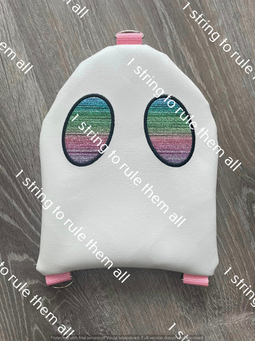 Ghost Eyes ITH Zipper Bag Embroidery Design