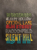 Creep Towns Embroidery Design