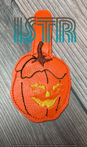 Pip Pumpkin Snaptab Embroidery Design