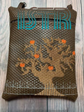 Pumpkin Tree Embroidery Design