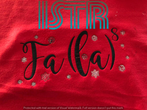 FaLa8 Embroidery Design