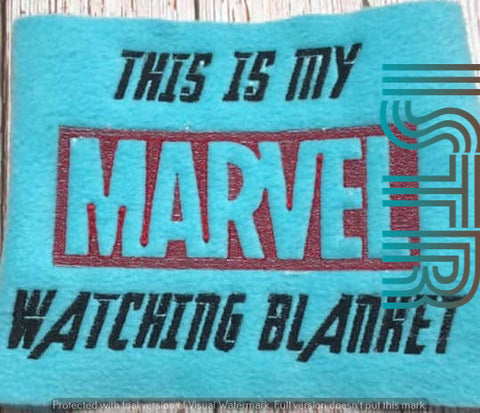 Super M Blanket Embroidery Design