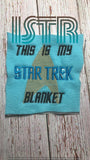 Star Explorer Blanket Embroidery Design
