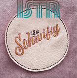 Scientist Grandpa Coaster Set Embroidery Designs