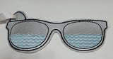 Sunglasses Bookmark Embroidery Design