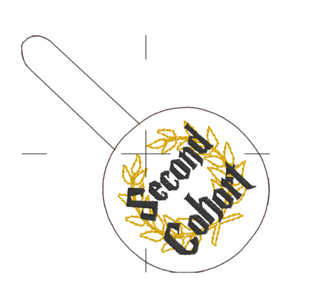 Second Co Snaptab Embroidery Design