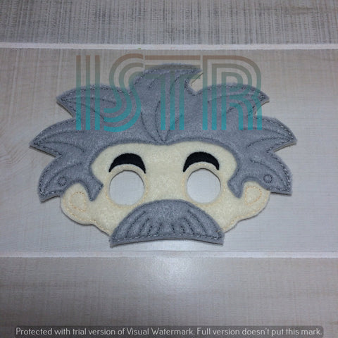 Genius Inspired Mask Embroidery Design