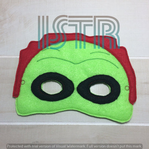Halloween Banshee Mask Embroidery Design