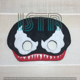 Alien Mask Embroidery Design Set